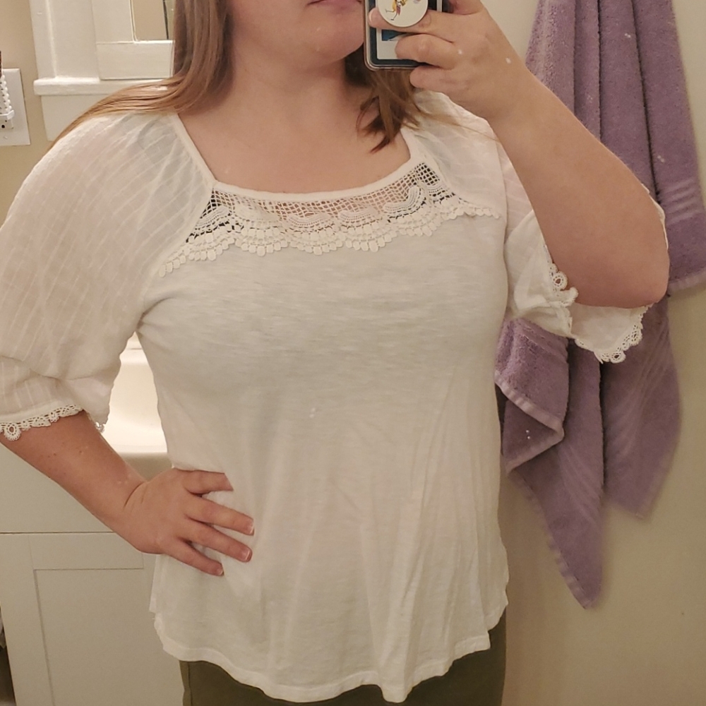White Tunic Blouse
